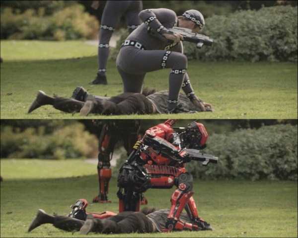 visual effects in movies 8 Blockbusters Before And After Visual Effects (37 photos)