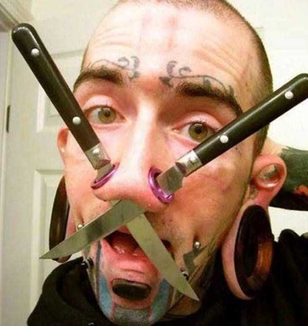 Freakishly Scary Body Modifications (46 photos)
