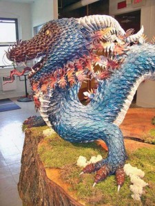 Totally Badass Dragon Made From Recycled Materials (13 photos) 10