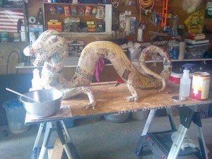 Totally Badass Dragon Made From Recycled Materials (13 photos) 2