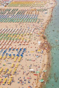 Colorful Italian Beaches From Above (29 photos) 1