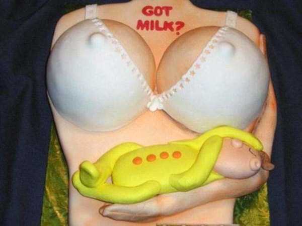 Terrible Birth Related Cakes (27 photos)