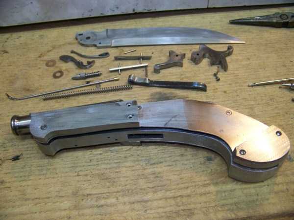 custom made folding knife 27