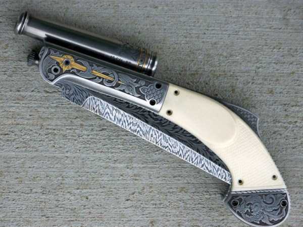 custom made folding knife 55