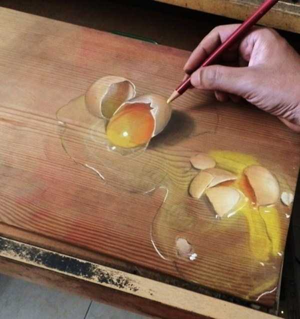 Stunning Photorealistic Drawings on Wooden Boards (31 photos)