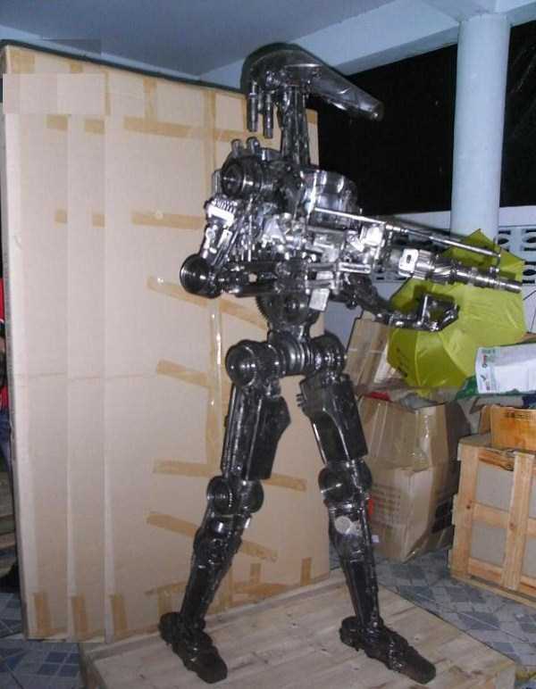 Awesome Metal Sculptures Made From Used Car Parts (20 photos)