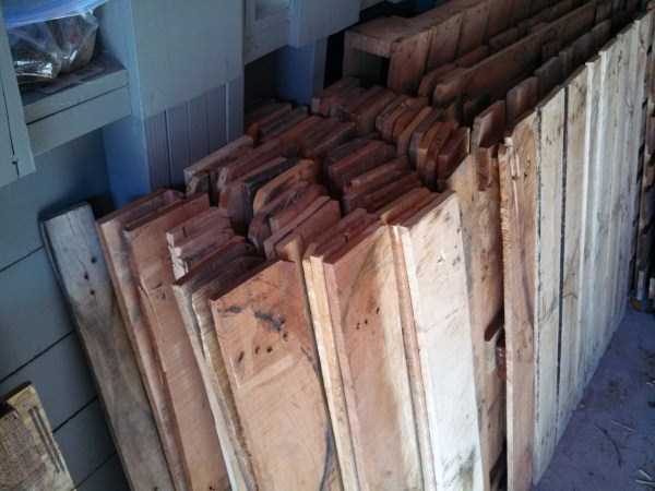 Wooden Flooring Made From Old Shipping Pallets (31 photos)