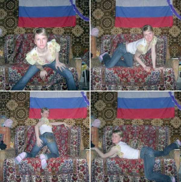 Russian Girls Posing With Their Favourite Rugs (55 photos)