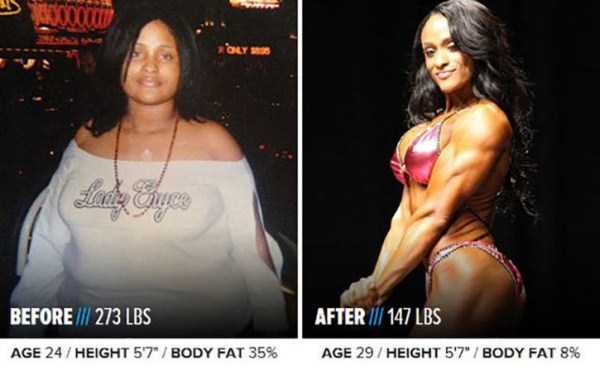 Persisent Persons Who Have Successfully Lost Weight (45 photos)
