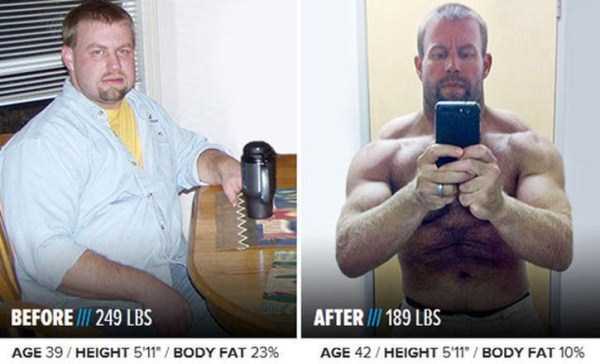 Persisent Persons Who Have Successfully Lost Weight (45 photos)