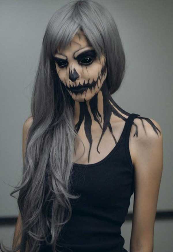 30 Examples of Brilliant Halloween Makeup (30 photos)