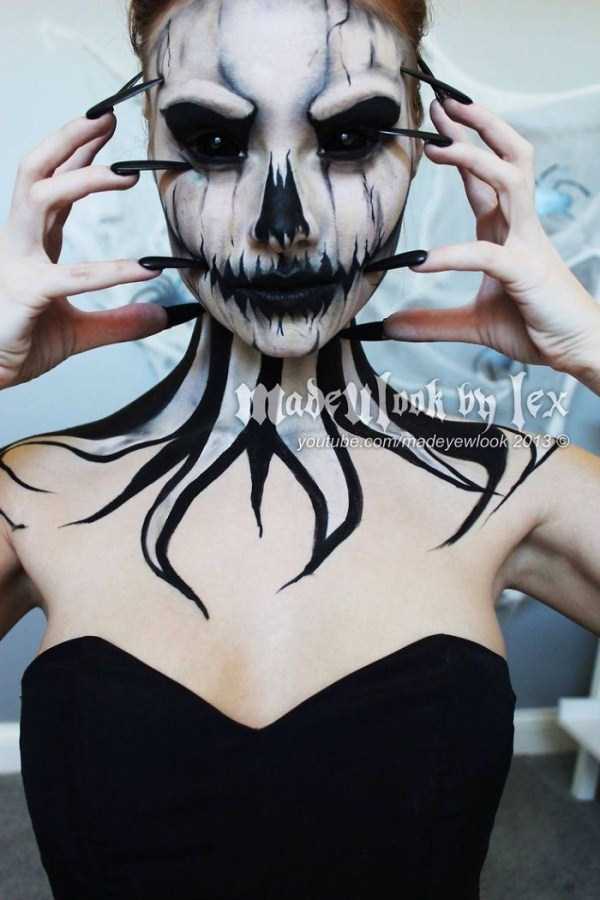 30 Examples of Brilliant Halloween Makeup (30 photos)