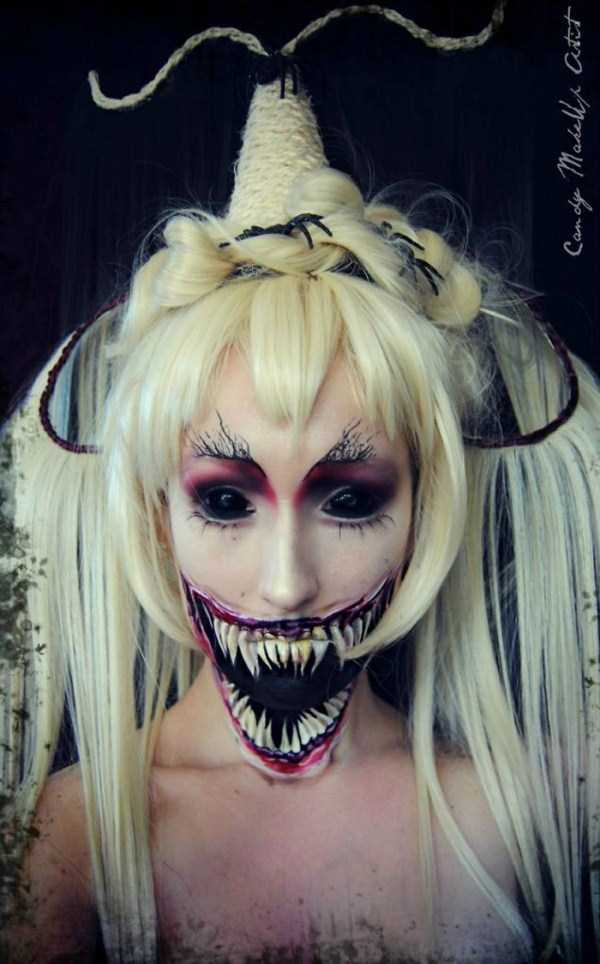 30 Examples of Brilliant Halloween Makeup (30 photos)