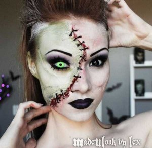 30 Examples of Brilliant Halloween Makeup (30 photos) 21