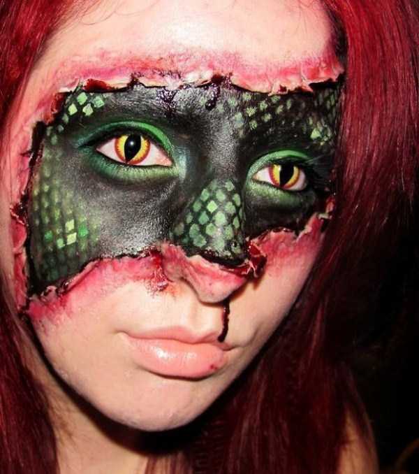 30 Examples of Brilliant Halloween Makeup (30 photos)