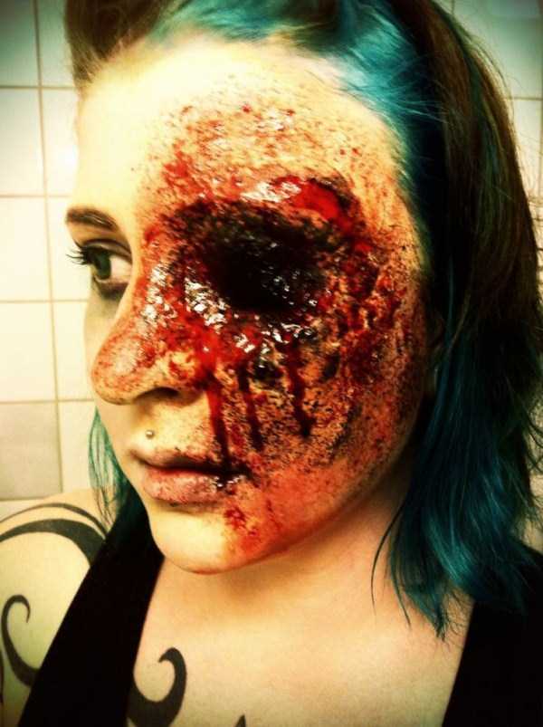 30 Examples of Brilliant Halloween Makeup (30 photos)