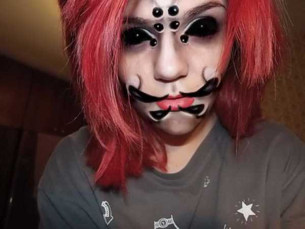 30 Examples of Brilliant Halloween Makeup (30 photos)