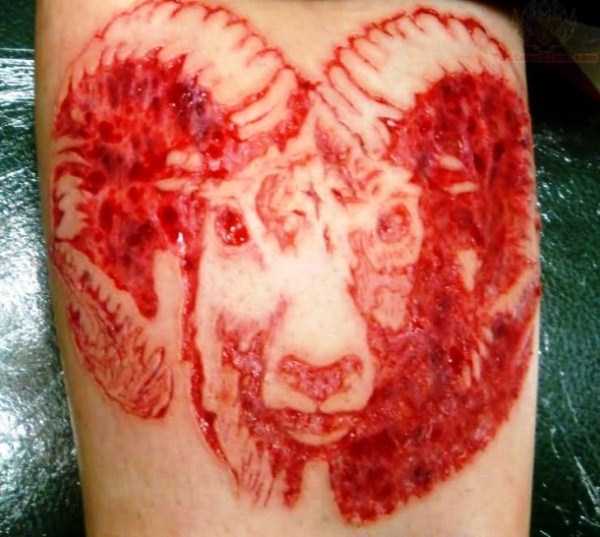 skin carving tattoos 21