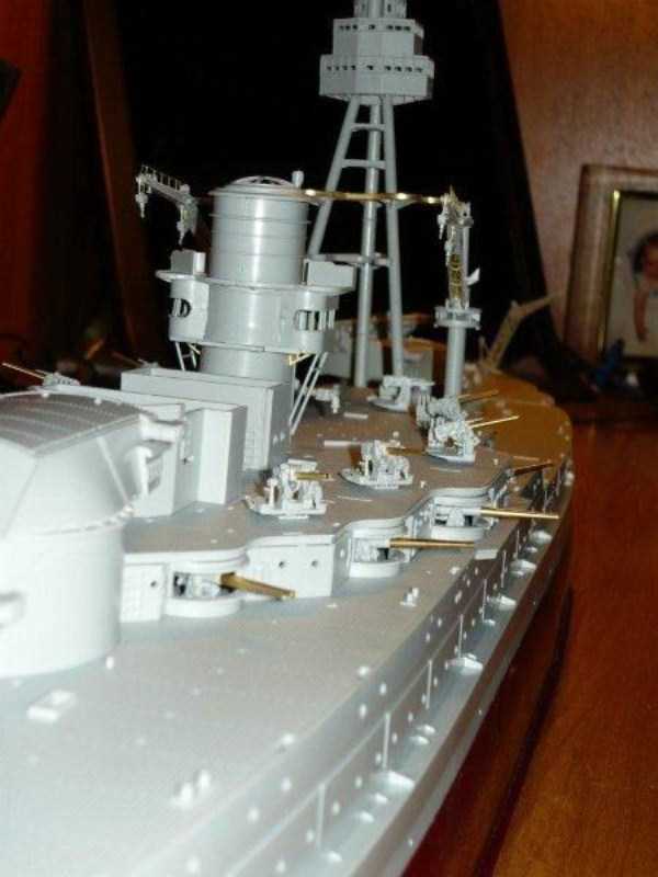 Remarkable USS Arizona Battleship Plastic Model Kit (73 photos ...