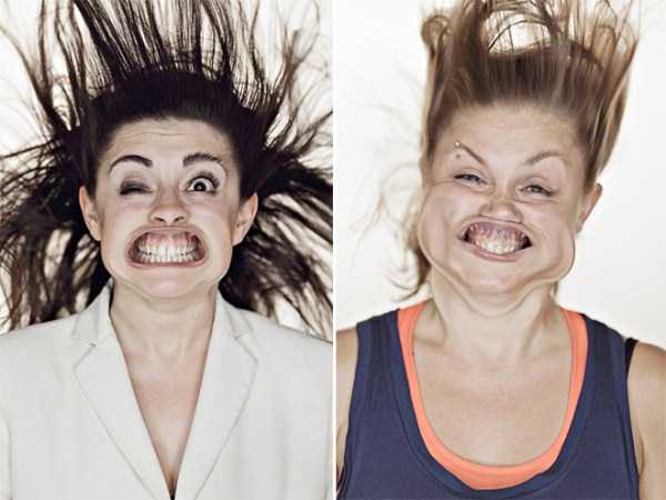 Hilariously Distorted Portraits Taken in a Wind Tunnel (15 photos)