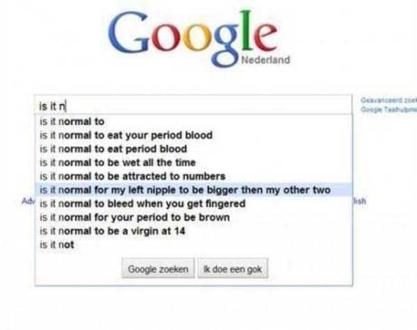 21 Hilariously Disturbing Google Search Suggestions (21 photos)