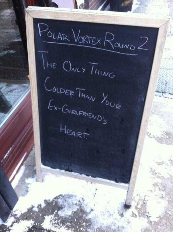 41 Reliable Signs Its Too Cold Outside (41 photos)