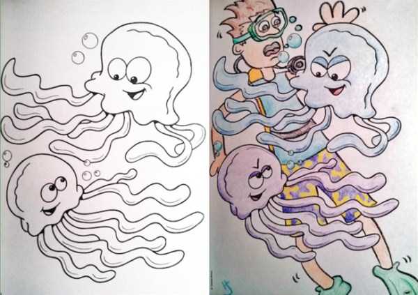 Innocent Coloring Books Ruined by Dirty Minded Persons (33 photos)