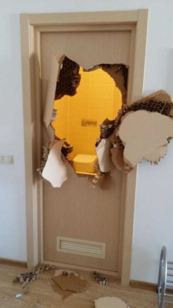 Seriously Crazy Things Seen in Bathrooms (41 photos)