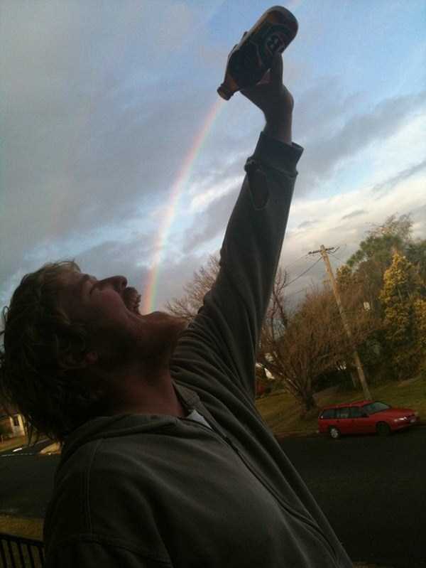 Unexpected Things Spotted at the End of a Rainbow (31 photos)