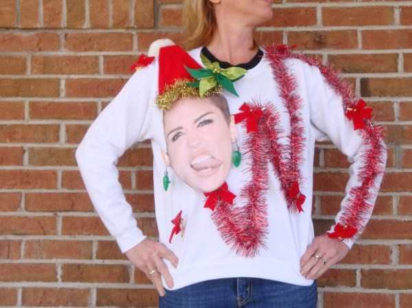 Ridiculously Ugly Christmas Themed Sweaters (40 photos)