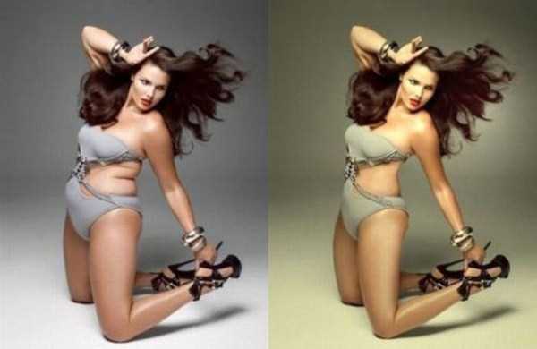 Ladies Before and After Photoshop (19 photos)