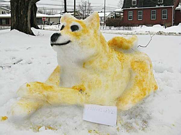 cool snow sculptures 13