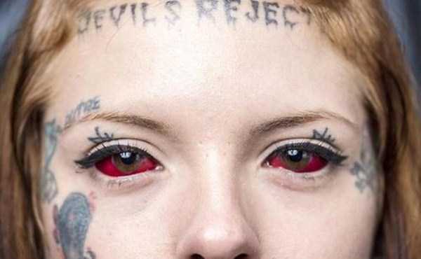 Bizarre And Shocking Eyeball Tattoos (30 photos) 30