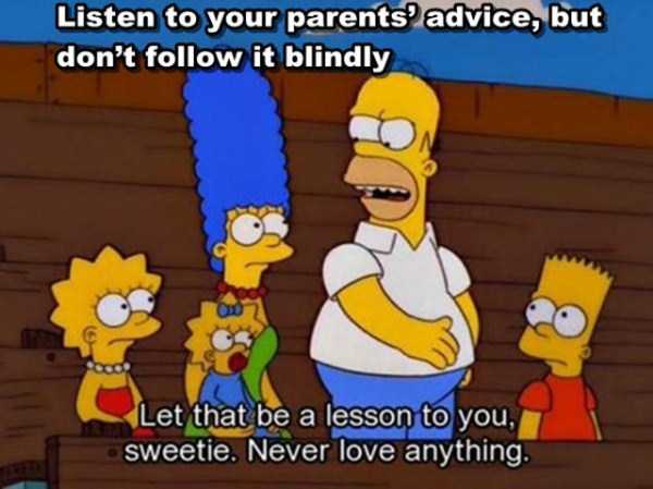 25 Things We Learned From The Simpsons (25 photos)