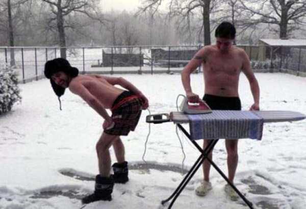 People Who Really Enjoy Winter (41 photos)