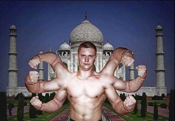 awfully photoshopped profile pictures from russian social networks 10