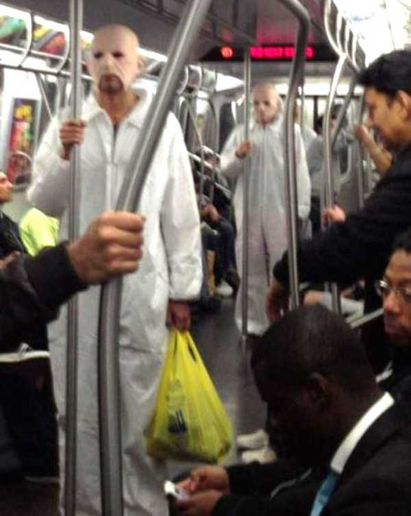 Strange Commuters You Dont Want to Meet on the Subway (30 photos)