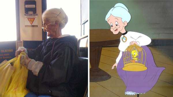 Cartoon Characters Spotted in the Real World (33 photos)