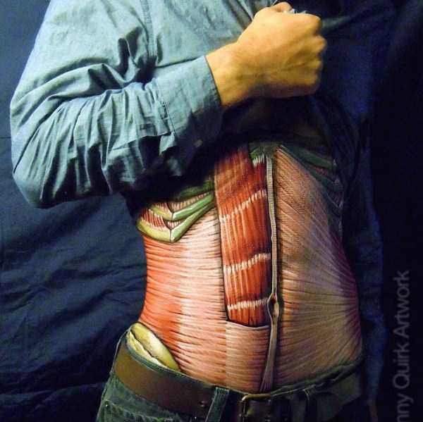Awesomely Realistic Anatomical Paintings (13 photos)