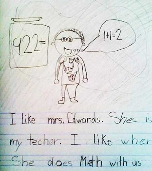 Hilariously Disturbing Kid's Drawings | KLYKER.COM
