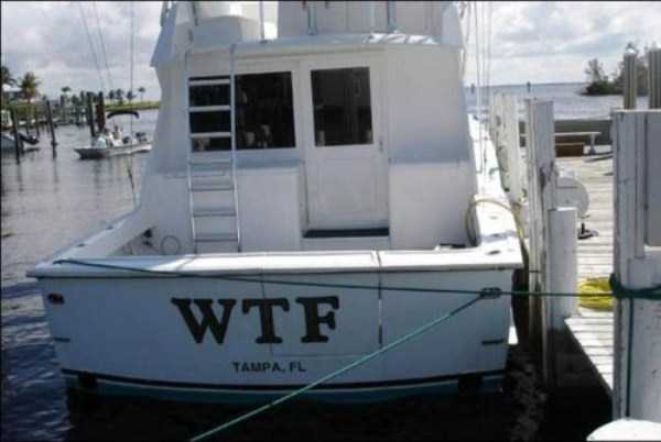 Hilariously Named Boats (40 photos)