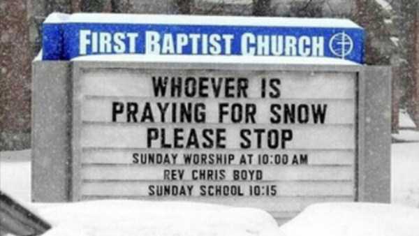 60 Creatively Funny Church Signs (60 photos)