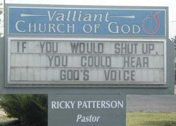 60 Creatively Funny Church Signs (60 photos)