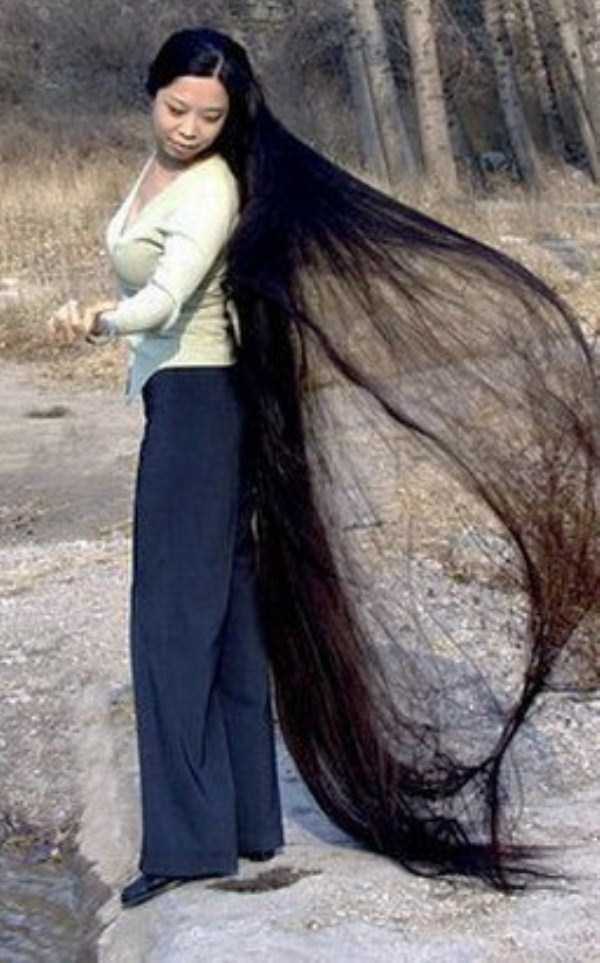 people with long hair 6