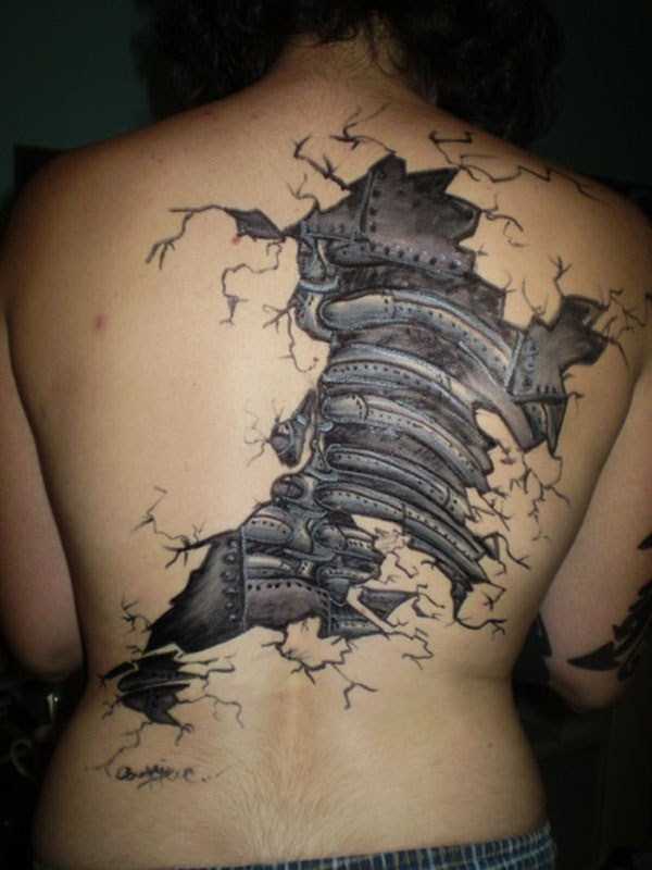 22 Jaw Dropping 3D Tattoos (22 photos)