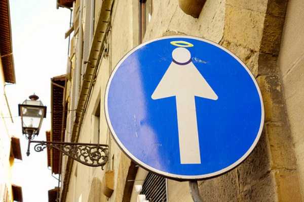 Unusually Modified Road Signs in Florence (32 photos)
