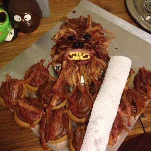 crazy things made out of bacon 1 Unconventional Uses of Bacon (25 photos)