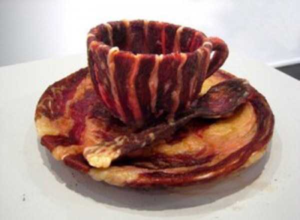 crazy things made out of bacon 18 Unconventional Uses of Bacon (25 photos)