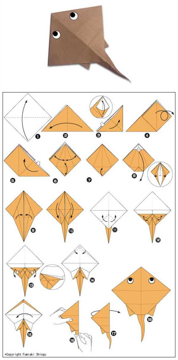 How to Create Simple Origami Figures (18 photos)