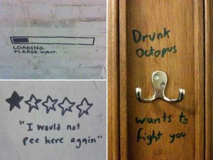 Funny Toilet Graffiti | KLYKER.COM